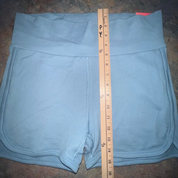 DSG Womens Seamless Ultra High-Rise‎ Shorts, XL, Blue - Picture 4 of 8